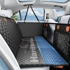 HARD BASE - Dog Car Seat Extender & Hammock Cover — Mesh Window, Fits SUVs & Utes | Oz Bargain Outlet™