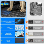HARD BASE - Dog Car Seat Extender & Hammock Cover — Mesh Window, Fits SUVs & Utes | Oz Bargain Outlet™